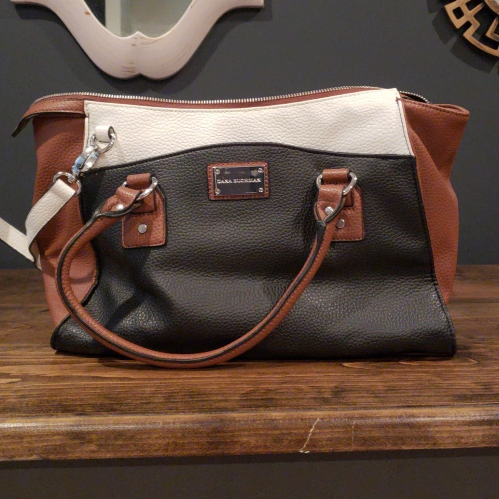 Multi-colored Crossbody Handbag.